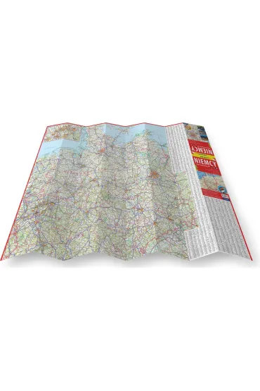 Niemcy mapa samochodowa 1:750 000 papier 2023