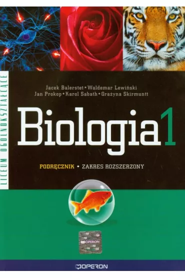 z.Biologia LO KL 1. Podr�cznik. Zakres rozszerzony 2010 (stare wydanie) - Jacek Balerstet, Waldemar Lewi�ski