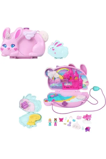 Polly Pocket Kompaktowa torebka Kr�liczki Ba�niow. Mattel