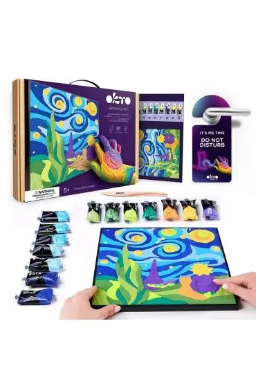 Okto Zestaw do modelowania z masy plastycznej Ma�y Ksi��� Noc� 29x29 cm