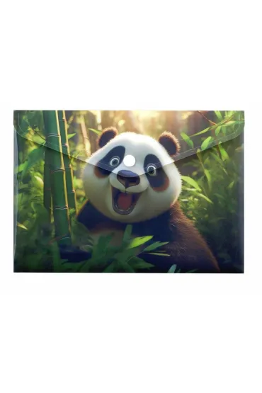 Panta Plast Koperta A5 PP na nap� z nadrukiem Panda