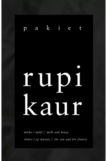 Rupi Kaur - pakiet - Rupi Kaur