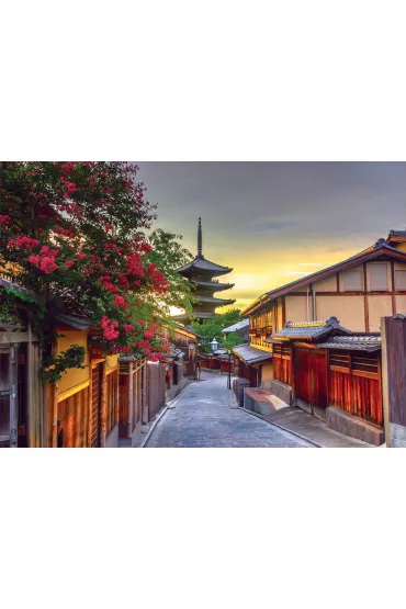 Puzzle 1000 el. Pagoda Yasaka w Kioto, Japonia Educa