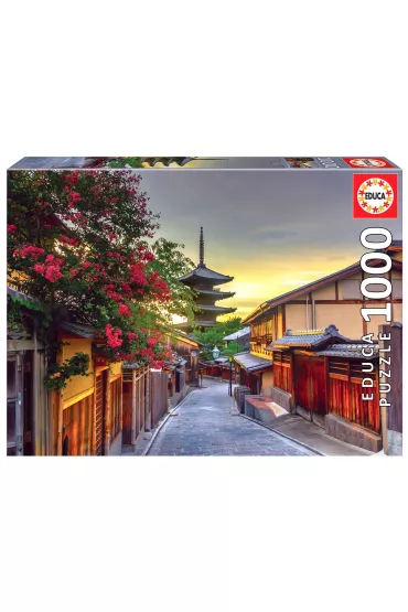 Puzzle 1000 el. Pagoda Yasaka w Kioto, Japonia Educa