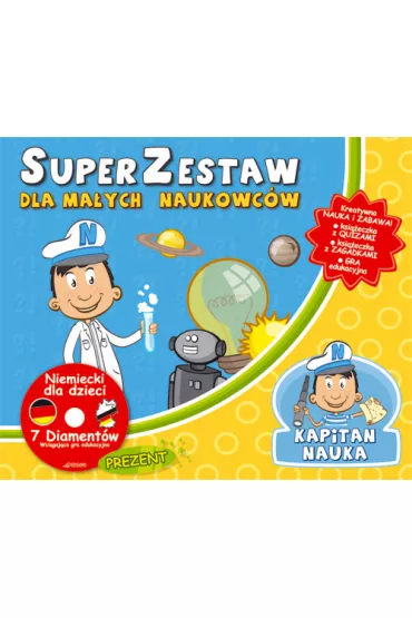 Kapitan Nauka SuperZestaw dla ma�ych naukowc�w