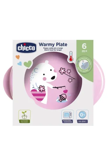 Chicco Talerz podgrzewany 6m+