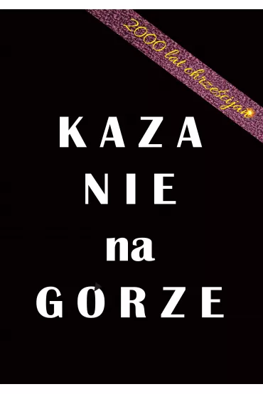 Kazanie na g�rze