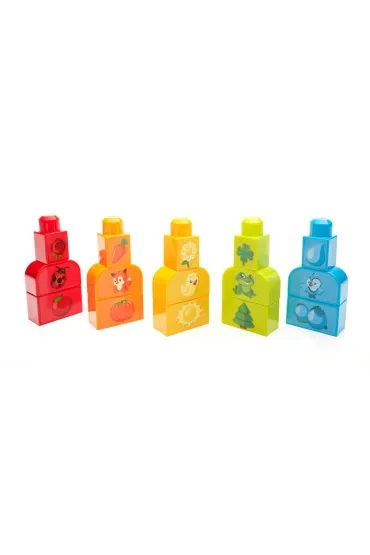 Mega Bloks Kolorowa uk�adanka DXH33