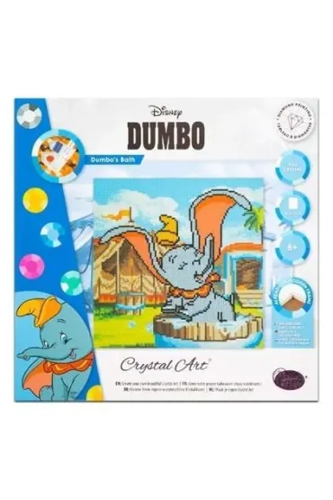 Malowanie Diamentami Dumbo 30x30cm Craft Buddy