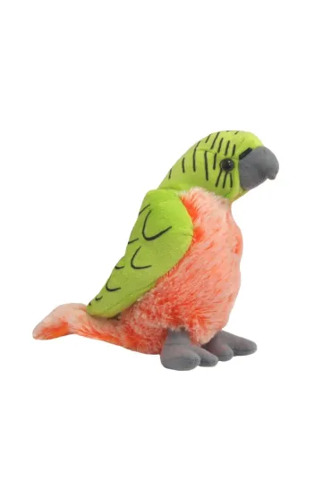 Papuga zielono-pomara�czowa 17cm Beppe