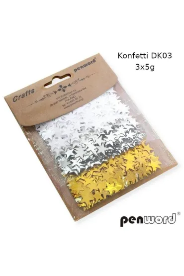 Penword Konfetti gwiazdki 5g