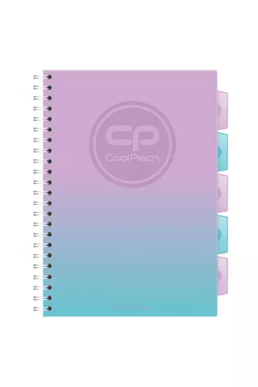 Ko�ozeszyt A4 Gradient Blueberry 03036 CoolPack kratka 100 kartek