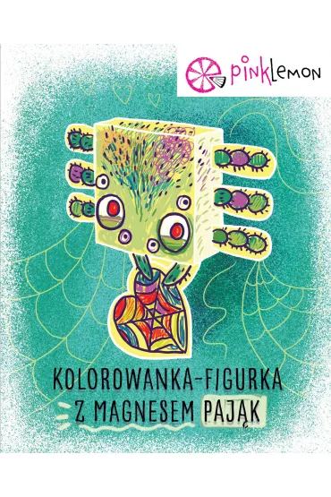 Figurka z magnesem zwierzak do kolorowania Paj�k