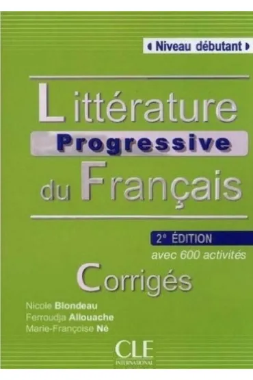 Litterature progressive du francais A1 - Nicole  Blondeau