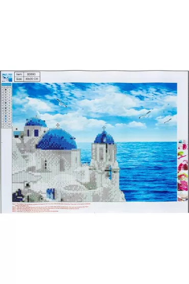 Centrum Diamentowa mozaika 5D - Greece 30x40cm