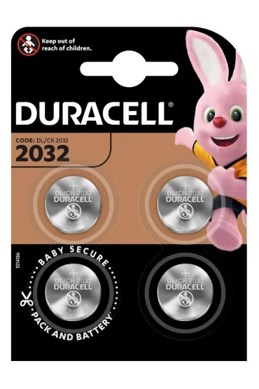 Duracell Bateria litowa CR2032 bliter 4 szt.