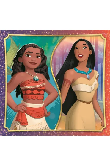 Puzzle 3x48 el. SuperColor. Princess Clementoni