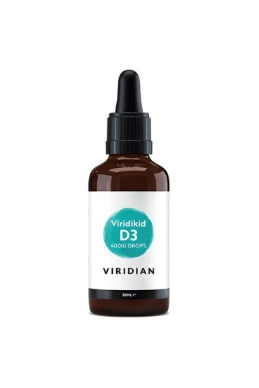 Viridian Viridikid Witamina D w kropelkach dla dzieci - suplement diety 30 ml