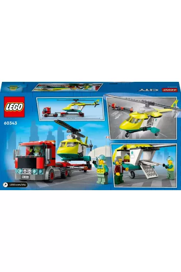 LEGO City Laweta helikoptera ratunkowego 60343