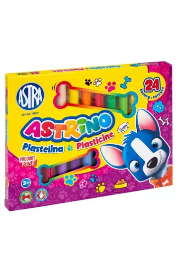 Astra Plastelina Astrino 24 szt.