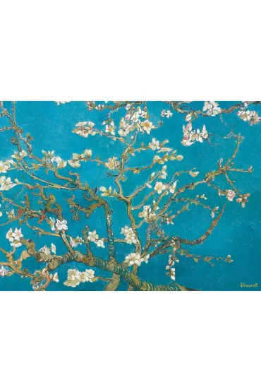 Puzzle 1000 el. Kwiat migda�owy Van Gogh Eurographics