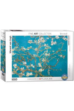 Puzzle 1000 el. Kwiat migdaowy Van Gogh Eurographics