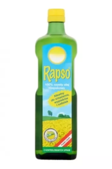 Rapso Olej rzepakowy rafinowany 750 ml