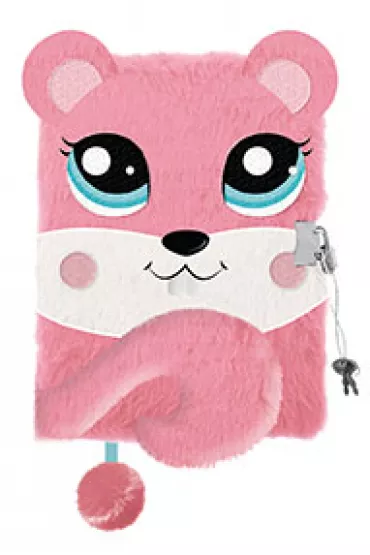 St. Majewski Pami�tnik z k��dk� 3d w�ochacz A5 my little friend squirrel 96 kartek