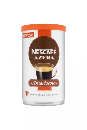 Nescafe Azera Americano Kawa rozpuszczalna i drobno zmielone ziarna 100 g