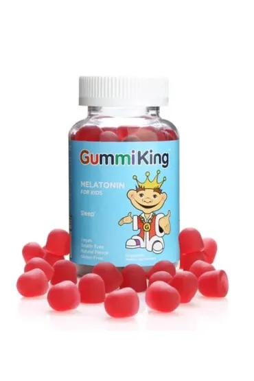 GummiKing Melatonin for Kids - Melatonina dla dzieci suplement diety 60 szt.
