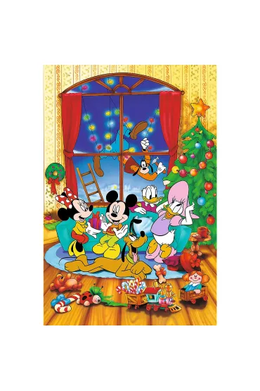 Puzzle 600 el. Myszka Miki i Przyjaciele �wi�ta Disney Trefl