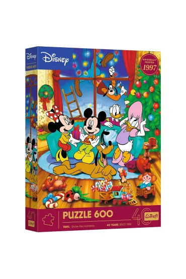 Puzzle 600 el. Myszka Miki i Przyjaciele �wi�ta Disney Trefl