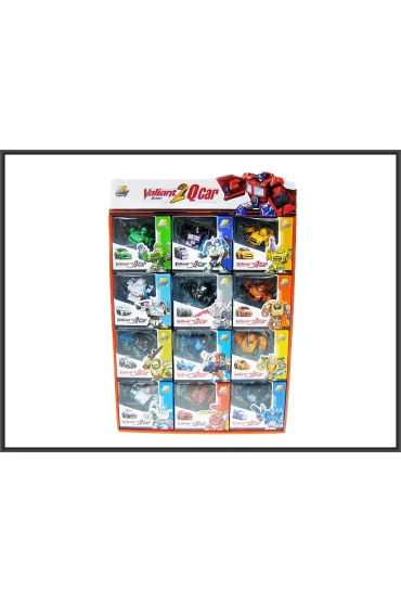 Mini transformer Valiant Q-car 7cm 12 rodzaj�w Hipo