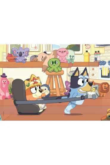 Puzzle 2x60 el. SuperColor. Bluey Clementoni