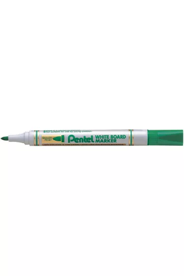 Pentel Marker ekonomiczny sucho�cieralny zielony zielony 12 szt.