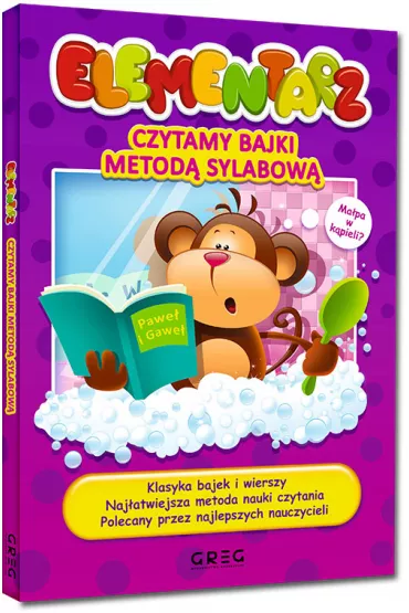 Elementarz Czytamy bajki metod sylabow - Alicja Karczmarska-Strzeboska