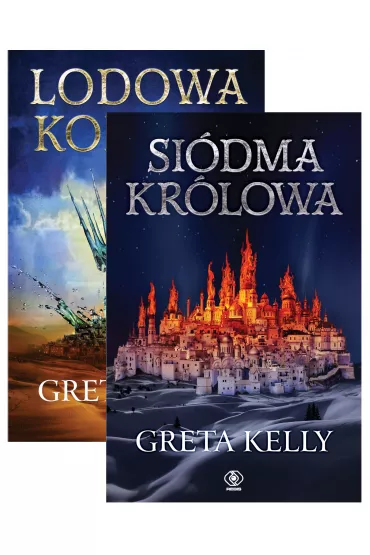 Pakiet Lodowa Korona. Tomy 1-2: Lodowa Korona, Si�dma kr�lowa - Greta Kelly