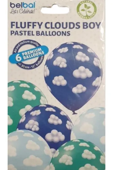Aliga Balony Chmurki 6 szt.