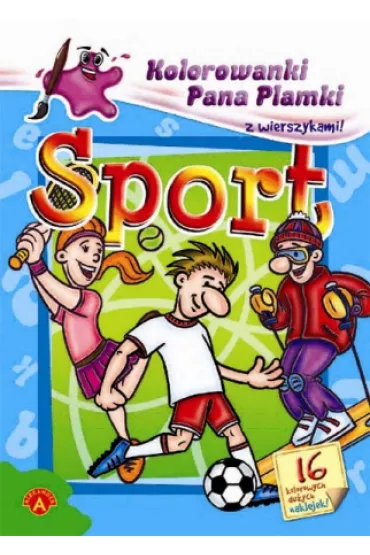 Kolorowanki Pana Plamki. Sport *