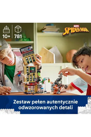 LEGO Marvel Spider-Man kontra Mysterio: Daily Bugle 76342