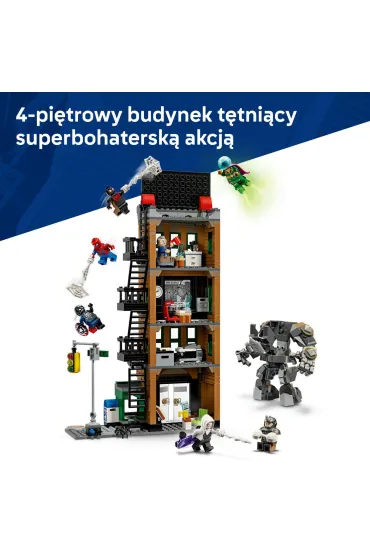 LEGO Marvel Spider-Man kontra Mysterio: Daily Bugle 76342