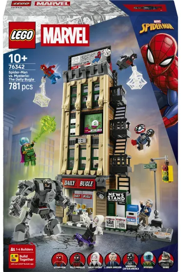 LEGO Marvel Spider-Man kontra Mysterio: Daily Bugle 76342