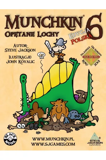 Munchkin 6. Op�tane Lochy Black Monk
