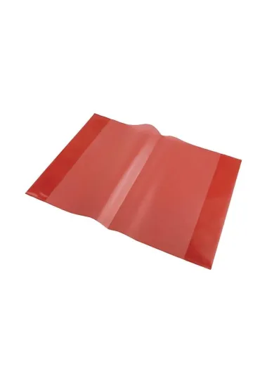 Panta Plast Ok�adka na zeszyt A4 PP 0,8OE czerwony (10 szt)