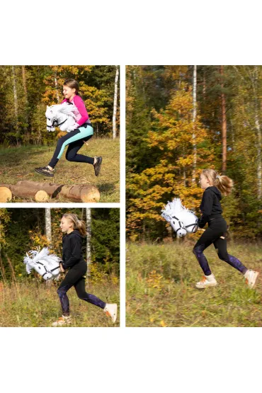 Hobby Horse Skippi. Ko� na kiju bia�y