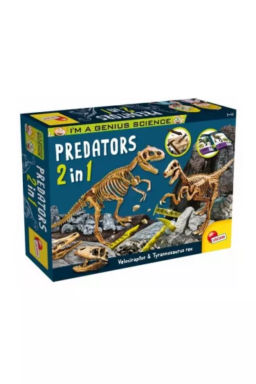 I"m a Genius Predators 2 w 1 Lisciani