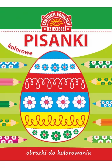 Obrazki do kolorowania. Pisanki kolorowe