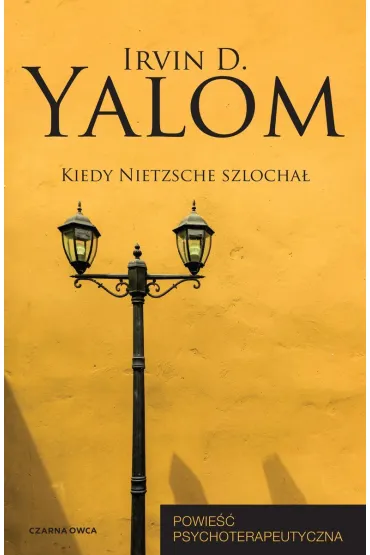 Kiedy Nietzsche szlocha�. Powie�� psychoterapeutyczna - Irvin D. Yalom
