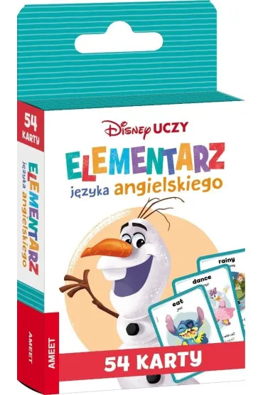 DISNEY UCZY MIX.  Elementarz j�zyka angielskiego. Karty