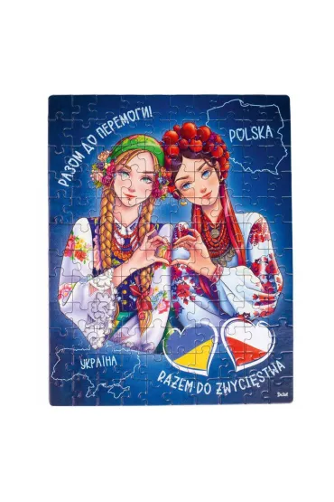 Puzzle 120 el. Ukraina & Poland Roter Kafer
